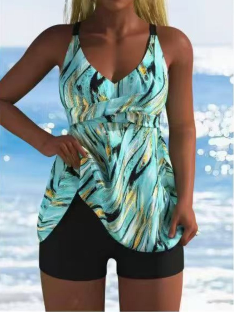 Neuer High-Waist Tankini-Set S – Swimwear Bewertung und Preis